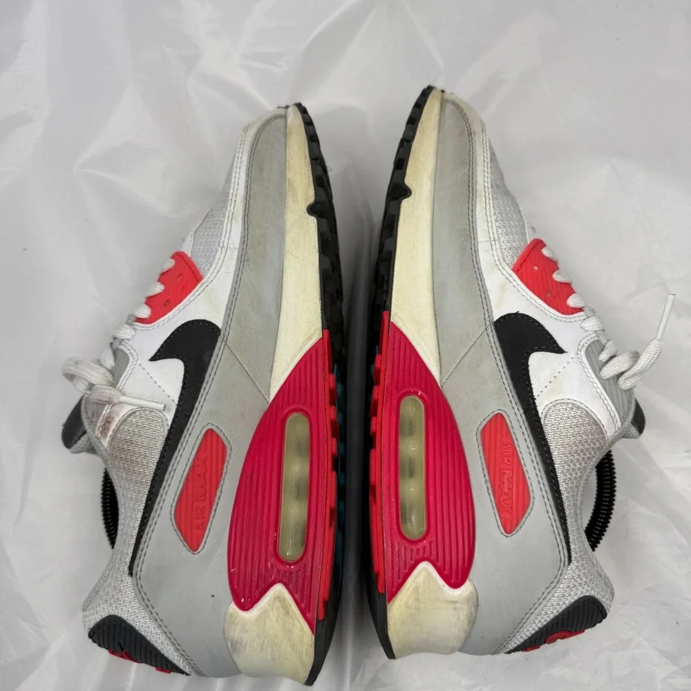 Nike Air Max 90 Evolution of Icons EOI White Blue Red CV8839-100 Mens 10.5